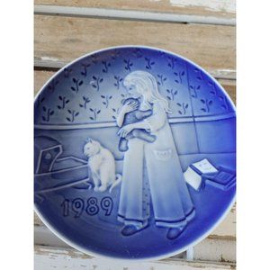 B&g bedtime children's day 1989 Denmark plate